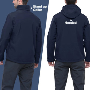 Nouvelle conception, veste de ski imperméable de haute qualité, grande taille, avec capuche, ensemble de survêtement, vêtements d'hiver OEM, coupe-vent, tenue de neige, combinaison de ski - Product Image 3