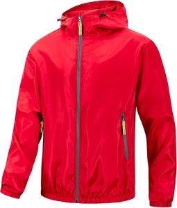 Vestes coupe-vent d'hiver décontractées pour hommes de qualité supérieure en gros – Toile imperméable matelassée respirante en nylon doux avec fermeture éclair frontale - Product Image 1