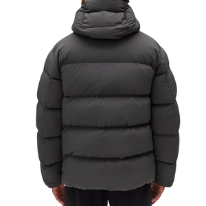 Factory Directly Wholesale Hooded Premium Fluffy Canvas Zipper Cartoon/Solid <b>Pattern</b> Plus Size New Style Men's Puffer Jacket - Product Image 5