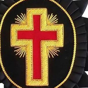 ตราอัศวินเทมพลาร์ - งานปักดิ้นทอง - Product Image 2