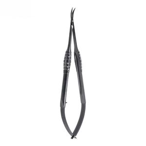 Ciseaux à ressort ophtalmiques en titane, ciseaux microchirurgicaux courbés pour instruments de chirurgie oculaire, instruments à prix abordable - Product Image 1