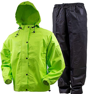 Trajes impermeables para la lluvia con revestimiento de PVC - Product Image 5