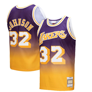 เรเซอร์ส อิมเพ็กซ์ 32 เสื้อบาสเก็ตบอลผู้ชายสำหรับเสื้อกล้ามตาข่ายไล่ระดับสีเหลืองระบายอากาศได้ดีเสื้อผ้าฤดูร้อนป้องกันแบคทีเรีย - Product Image 1