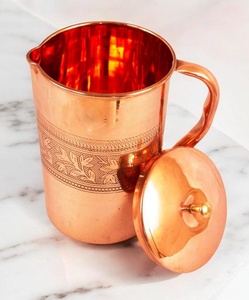 hammered copper decorative metalware hammered copper handcrafted utility hammered copper artisan utility hammered copper serving - Product Image 3