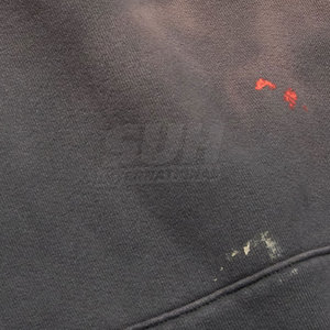 Pull à capuche pour homme en coton 100% de haute qualité, design personnalisé, hiver, délavé, uni, décontracté, grande taille, écologique, respirant - Product Image 6