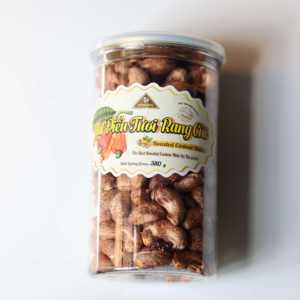 เม็ดมะม่วงหิมพานต์อบเกลือ W240 (ยี่ห้อตงฟู่) 380 กรัม เม็ดมะม่วงหิมพานต์ออร์แกนิคพรีเมียมจากเวียดนาม แบบไม่ปอกเปลือกในกระปุกทรงกลม - Product Image 1