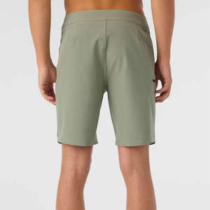 Shorts de bain pour hommes, extensibles dans 4 directions, imprimés par sublimation, motif uni, shorts de surf, best-sellers - Product Image 2