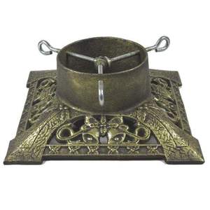 Antique Style High Quality Durable Handmade Eco-Friendly Metal Christmas <b>Tree</b> <b>Stand</b> Customized Design Modern Support - Product Image 1