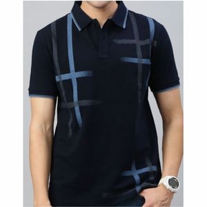 เสื้อโปโลผู้ชายลำลองสำหรับตีกอล์ฟ พิมพ์ลายได้ทั้งตัว แห้งเร็ว ระบายอากาศดี ผ้าถักเนื้อแน่น มีไซส์ใหญ่ รับประกันคุณภาพ - Product Image 1