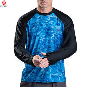 Chemise de protection contre les éruptions cutanées à manches longues pour hommes, écologique, à séchage rapide, respirante, extensible, pour le surf, la natation, les sports nautiques - Product Image 3