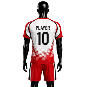 Ensemble de vêtements de sport de volley-ball personnalisés |   Maillot et short d'équipe par sublimation |   Tenues de volley-ball respirantes pour hommes, femmes et équipes de jeunes - Product Image 2