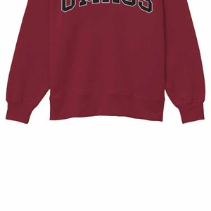 เสื้อสเวตเชิ้ตคอกลม UMASS ทรงปกติสำหรับผู้ชาย ผ้าถักแบบสวมใส่สบายๆ สำหรับฤดูใบไม้ร่วง สีดำ พิมพ์ลายตัวอักษรด้านหน้า โลโก้ ผ้าฝ้าย 100% แพ็ค 2 ชิ้น - Product Image 5