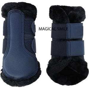Botas de cepillado para caballos de alta calidad, altamente suaves, que ofrecen protección óptima y máxima comodidad para las patas del caballo. - Product Image 3