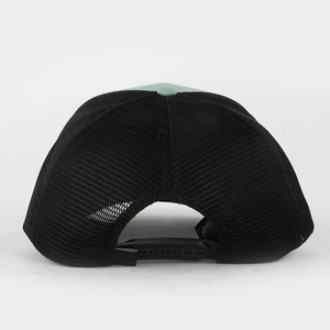 Casquette Trucker Vert Menthe avec Dos en Maille Noire Réglable Unisexe – Chapeau de Baseball Décontracté pour l'Extérieur Printemps-Été, Design 6 Panneaux - Product Image 3