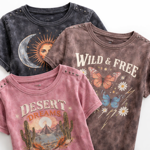 Camisetas con Lavado Ácido al por Mayor para Mujer - Fabricante OEM Personalizado Directo - Product Image 4