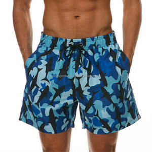 Pantalones cortos de malla para hombre con logotipo personalizado al por mayor con estampado digital, pantalones casuales para correr, entrenamiento atlético, gimnasio, cintura media - Product Image 5