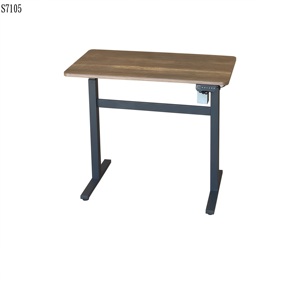 Commercial Office Building Furniture Modern Metal +PB Lumetal Vietnam Indoor Adjustable Computer <b>Desks</b> Wood Surface Powder ODM - Product Image 3