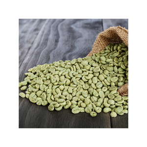 Granos de café verde arábica, lavados, grado AA 17 en adelante, fábrica de café - Product Image 2