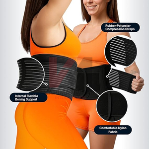 Waist Trainer <b>Belt</b> Men Women Gym Waist Trimmer Slimming Compression Support Fitness Workout OEM Supplier - Product Image 2
