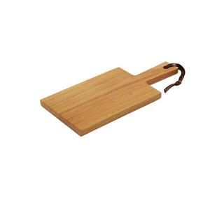 Tabla de cortar de madera para cocina con asa para servir queso, pan y frutas, con diseño de tabla de charcutería - Product Image 2