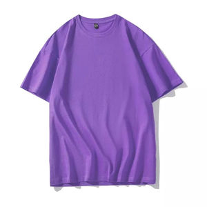 T-shirt en coton surdimensionné pour homme, coupe décontractée, manches courtes, streetwear, mode, tee-shirt basique - Product Image 1