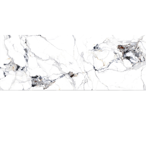 Carrelage en porcelaine blanche Aurelia pour sol et mur, décoration de fond de télévision, grande taille 90X180 120X240 120X270 160X320 cm - Product Image 2