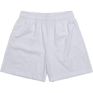 Shorts en maille pour hommes avec poches, taille élastiquée, tissu en maille 100% polyester pour un confort optimal, shorts en maille pour hommes sur mesure - Product Image 1