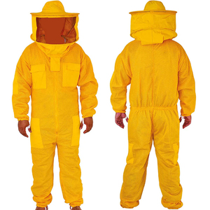 Combinaison d'apiculture professionnelle en coton |   Vêtements de travail de haute qualité, écologiques, antistatiques, anti-chaleur, avec OEM ODM - Product Image 6