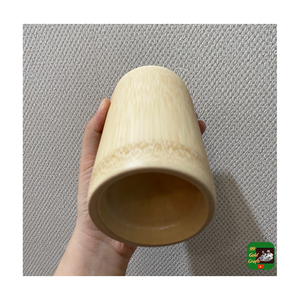 Tazas de Té de Bambú Naturales Hechas a Mano, Tazas Redondas de Bambú, Taza de Bambú, Sin Plástico, 100% Natural - Product Image 5