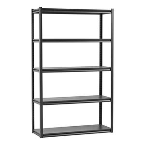 Scaffali per Garage a 5 Ripiani, Capacità 1360 Kg, Regolabili in Metallo, 46 cm P x 122 cm L x 198 cm H per lo Stoccaggio di Utensili - Product Image 1