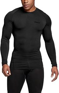 เสื้อยืดออกกำลังกายแบบรัดรูป Compression Fit Pro ผ้าไร้ตะเข็บ เสื้อผ้ากีฬาสำหรับมืออาชีพ โพลีเอสเตอร์ เสื้อยืดผู้ชาย เทคโนโลยี Cool Pass - Product Image 4