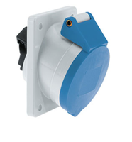 Stopkontak Listrik Industri 3 Lubang IP67 ABS dengan Port USB A & C Berarus Terukur 3A/6A, Tahan Gangguan untuk Penggunaan Komersial