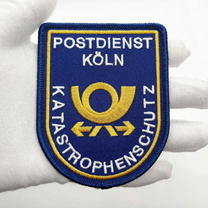 OEM Hot Sale Custom Made PVC Rubber Logo Patches Low Price Waterproof Sew-On Style for Clothing OEM Model Made in Pakistan - Product Image 1