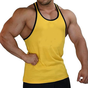 Débardeur Stringer Personnalisé avec Logo pour Hommes, Vêtements de Musculation, Vente en Gros, Débardeur Stringer en Coton de Haute Qualité - Product Image 1