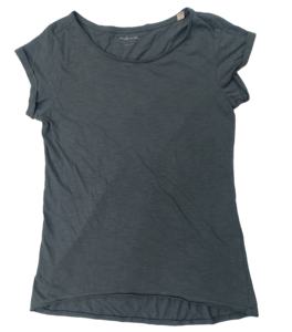 Ropa ecológica de gama alta, etiquetas de marca teñidas, excedentes para mujer y niña, medio pantalón corto, cuello redondo, camisetas informales de algodón, Dhaka Stock - Product Image 1