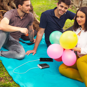 12000mAh portátil ultracompacto Dual USB 3.1A Power Bank 1Pc Paquete de batería externa con Carga rápida para una carga conveniente - Product Image 6