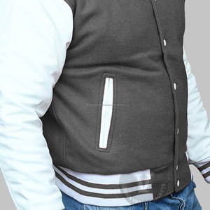 Veste de baseball à broderie américaine Hommes Femmes Mode vintage Veste Letterman Varsity personnalisée - Product Image 5