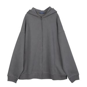 Vente en gros de sweat à capuche à fermeture éclair personnalisé 80% coton 20% polyester sweat à capuche à fermeture éclair confortable de haute qualité pour hommes. - Product Image 4