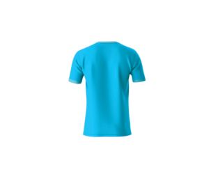 T-shirt de sport en jersey de polyester léger, respirant et à séchage rapide, imprimé par sublimation sur le devant, pour la course et la gym, personnalisable - Product Image 3
