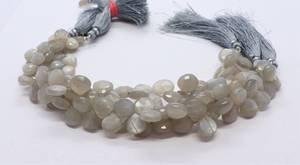 Perles de pierre de lune de Ceylan naturelle facettées en forme de poire, perles de pierre de lune Siloni facettées en forme de poire pour la fabrication de bijoux, vente en gros - Product Image 5