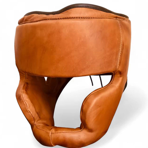 Casque de boxe en cuir de qualité supérieure, protection du visage, fermeture à boucle réglable, unisexe, adulte, casque de sport - Product Image 6