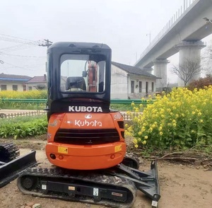 รถขุดขนาดเล็ก Kubota U17 U20 U25 U30 มือสองประสิทธิภาพสูง รถขุดตีนตะขาบ KUBOTA U25 สภาพใหม่ 99% พร้อมอุปกรณ์นิ้วมือไฮดรอลิก - Product Image 5