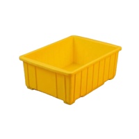 Caisse de rangement industrielle en PP personnalisée OEM, écologique, empilable, ventilée, robuste, structure solide
