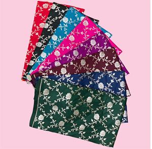 Tissu en suède 100 % polyester brocart, motifs tissés riches, texture élégante, anti-odeur, séchage rapide, respirant, pour vêtements de filles et usage domestique - Product Image 5