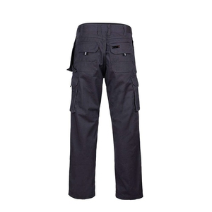 Pantalon de travail haute visibilité personnalisé, vêtements de travail réfléchissants, pantalon cargo, uniforme industriel, OEM ODM, pantalon de travail multi-poches - Product Image 4