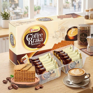 150g Crispy Braka Coffee Flavor Crackers Rich Taste <b>Biscuits</b> OEM Vietnam Export Supplier - Product Image 1