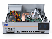 Zynshield ZIPC26UC Q270 Pare-feu et appareil VPN en rack avec 10 ports LAN 2,5G et 2 ports SFP 10G