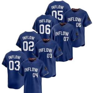 Maillot de football et de baseball en maille 100 % polyester à séchage rapide, antibactérien, personnalisable avec nom d'équipe, ajustable, pour adultes – Vente en gros à prix réduit - Product Image 1