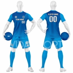 Fabricante de Uniformes de Fútbol Personalizados, 100% Poliéster, Impresos, Transpirables, que Absorben la Humedad, Proveedor de Ropa Deportiva de Fútbol para Verano - Product Image 6