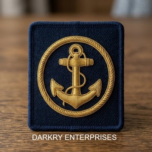 Parche de escudo bordado a mano con hilo de lingotes de oro, insignia para blazer, escudo con lanza cruzada, emblema histórico de club - Product Image 2